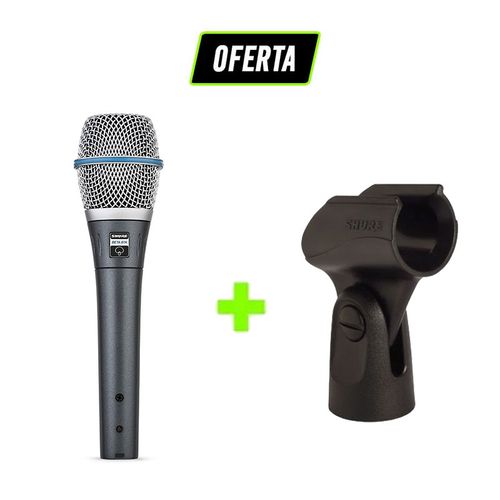 Kit Microfone BETA87A + Clamp A57F Kit BETA87A+A57F