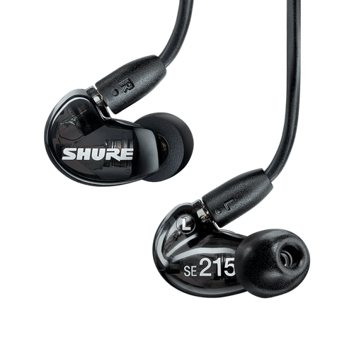 Fone de Ouvido Profissional In-Ear Shure SE215 SE215-K Preto