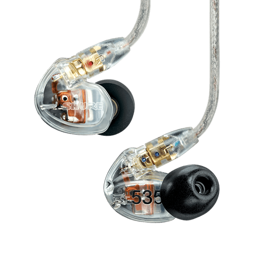 Fone de Ouvido Profissional In-Ear Shure SE535 SE535-CL Clear (Transparente)