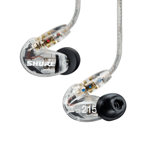Fone de Ouvido Profissional In-Ear Shure SE215 SE215-CL Clear