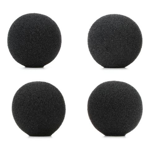Espuma Microfone Lapela - Windscreen - SM93 / WL93 - Preta - Pacote com 4 unidades RK355WS