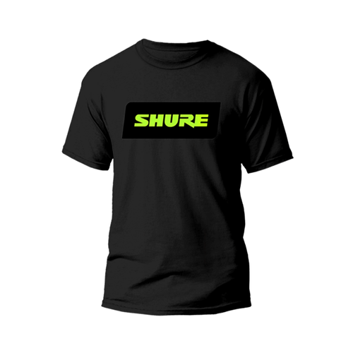 Camiseta Shure Preta Média