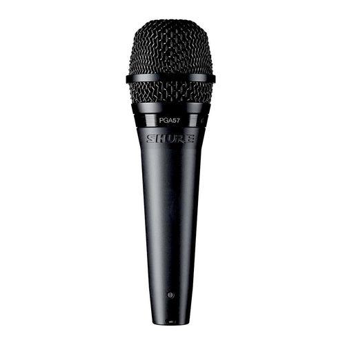 Microfone instrumental Dinâmico Cardioide Shure PGA57-LC