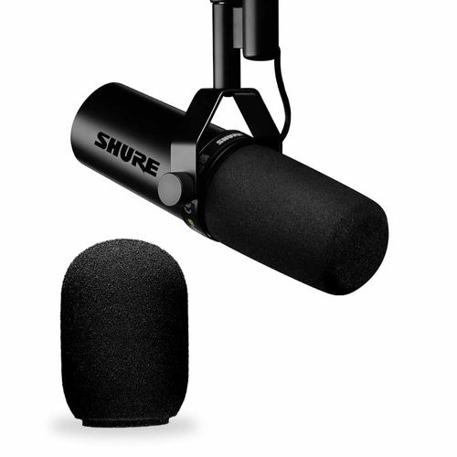 Kit Microfone SM7DB estúdio podcast + filtro windscreen A7WS SM7DB+A7WS