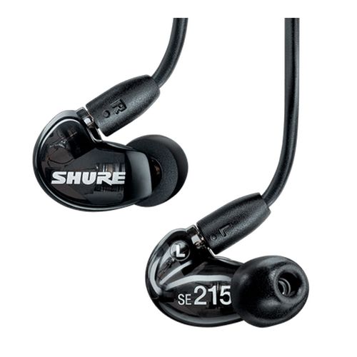 Fone de Ouvido Profissional In-Ear Shure SE215 SE215-K Preto