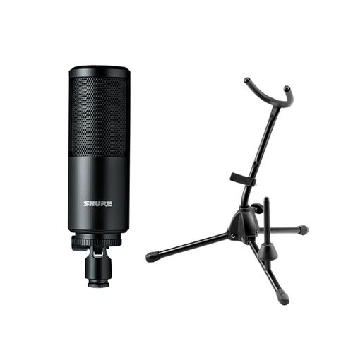 Kit Microfone Shure SM4-K com Suporte para Saxofone