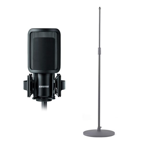 Kit Microfone de Gravação SM4 com Pedestal Gooseneck SM4-K-KIT+STAND06