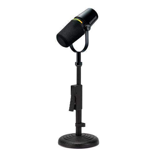 Kit Microfone Shure MV7+-K com Pedestal Articulado