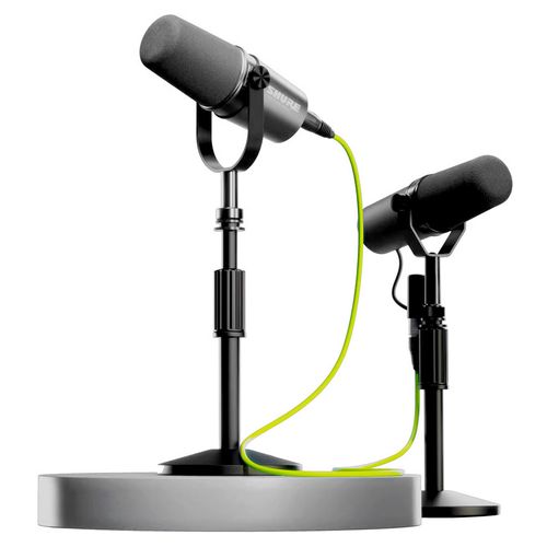 Kit Microfones para Podcast Shure MV7i & SM7B MV7I+SM7B